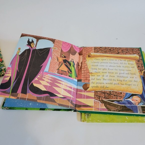Vintage Tell-A-Tale Whitman Hardcover Childrens Fairy Tale Books. Lot of 4. - Picture 14 of 16